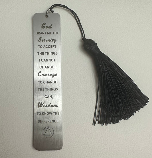 Serenity Prayer Bookmark