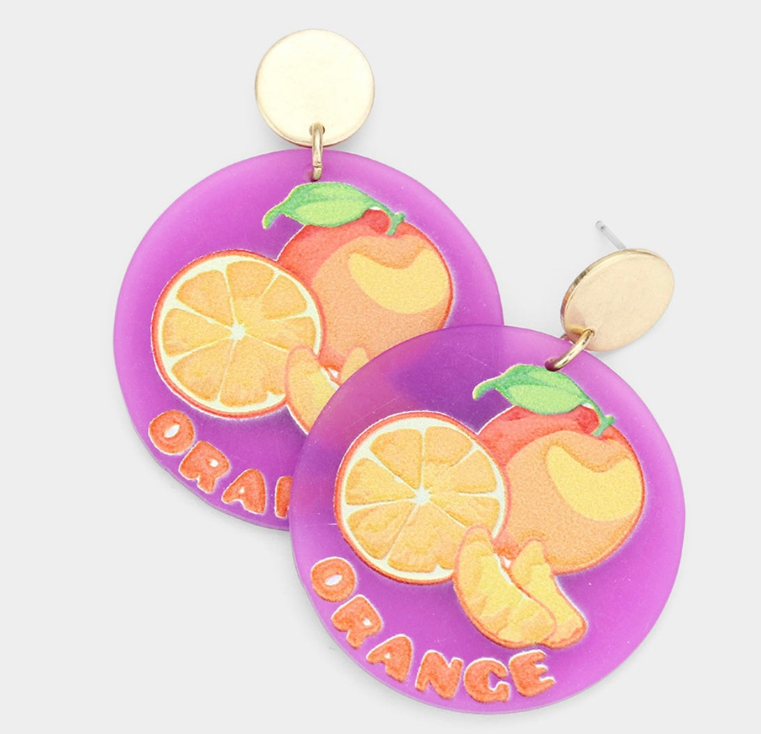 ORANGE DELIGHT Earrings